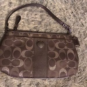 Small coach hand bag